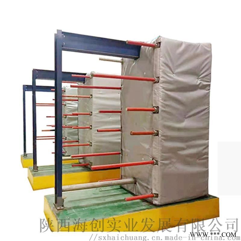 可拆卸板換保溫套，板式換熱器節能外殼