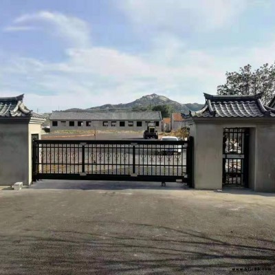 電動門 平開門 鋁合金電動門 石家莊分段門平移折疊門廠家 工程電動伸縮門按要求定制 懸浮門 折疊平移門 直線門生產