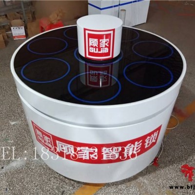 指紋鎖展柜白山靖宇博世指紋鎖展柜擺放效果