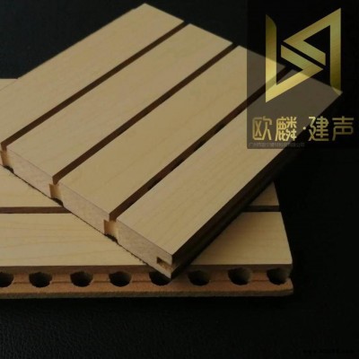 廣東歐麟建聲 墻面防火木質(zhì)吸音板  松木吸音板廠家