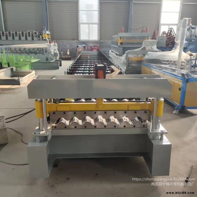 彩鋼瓦機   780大波紋壓瓦機   橫掛板瓦機  中強機械設備廠家支持訂做