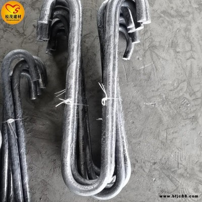 廠家直銷 電梯安裝人防鉤子 預埋圓鋼吊鉤 建筑配件加工定制 吊環 松茂建材