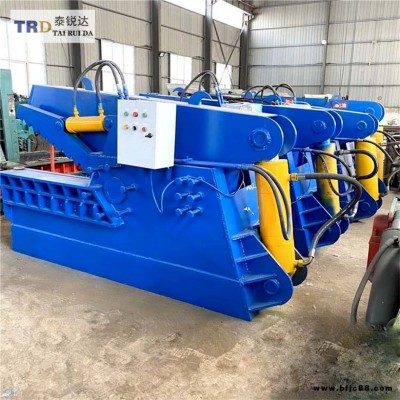 廢鐵板截切機 泰銳達扁鋼160型鱷魚式截切機 操作簡單故障率低