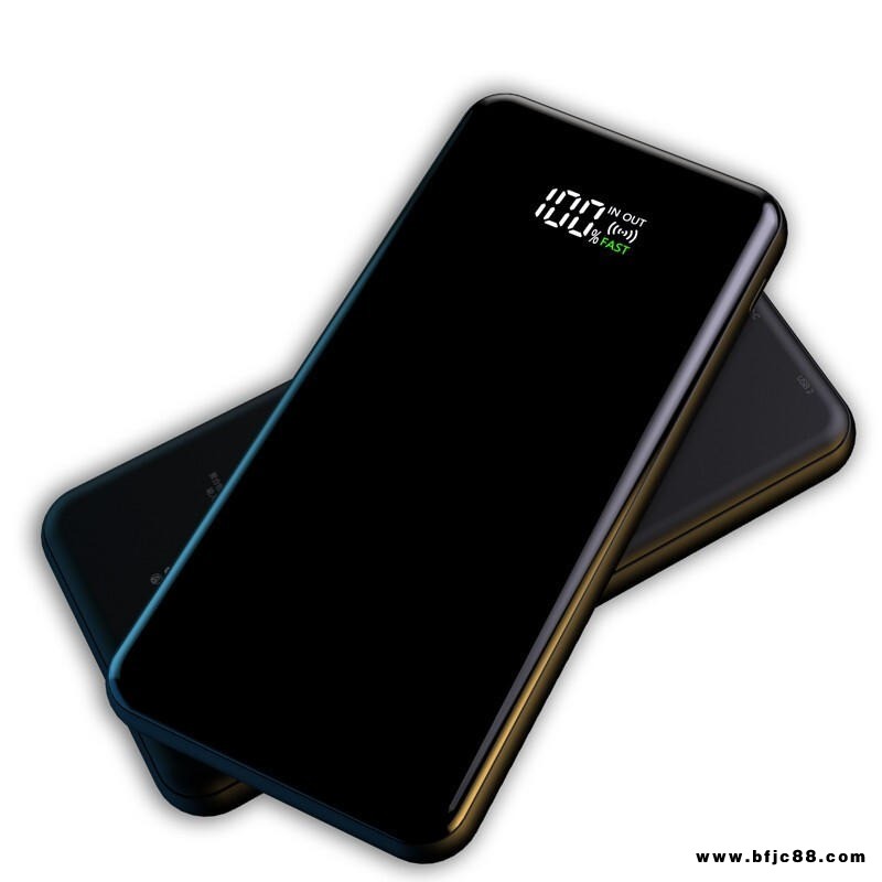 WOW!dea奇點 MOCA摩卡-全速充無線移動電源X107 鏡面數(shù)顯全面屏 便攜智能保護(hù)10000mAh 批發(fā)包郵