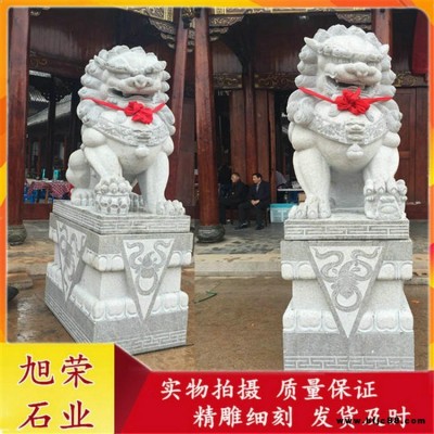 景區園林動物擺件石雕獅子 惠安工藝石雕獅子 門面裝飾石獅子擺件