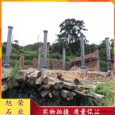 寺廟石雕圓柱 祠堂刻字石柱子 民間祖厝石雕圓柱子訂做