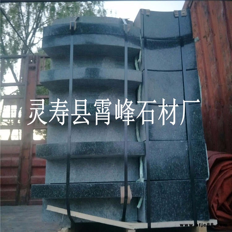 霄峰石材批發(fā)森林綠花崗巖廠家 萬年青石材 深綠麻價格  郵政綠石材