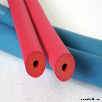 空調(diào)用橡塑復(fù)合管    黑色nbr阻燃橡塑管 閉孔發(fā)泡橡塑海綿管 水管隔熱橡塑保溫管  藍禾