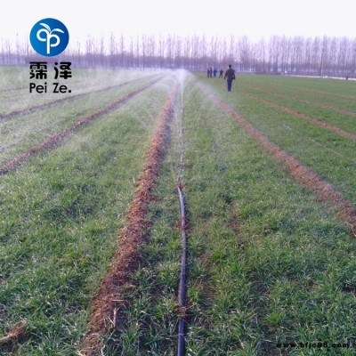 廊坊固安霈澤小麥玉米N80灌溉水帶農田澆水PE管廠家