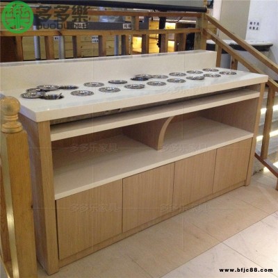 大理石靠墻醬料臺，人造石帶LED燈異形調味臺，餐廳火鍋店人造石酌料臺佐料臺，酒店酒樓橢圓形調料臺，可按要求定做