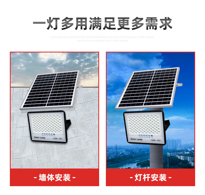 太陽能投光燈