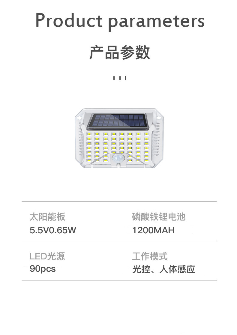 太陽能壁燈