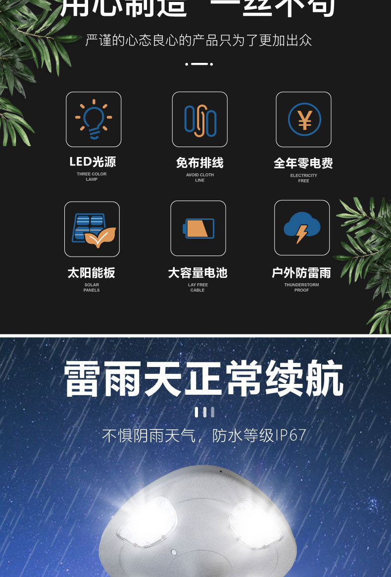 太陽能庭院燈