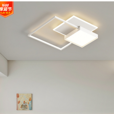 新款燈具套餐全屋組合白色大氣客廳燈led吸頂燈創(chuàng)意小愛(ài)智能燈飾