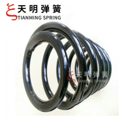 大線徑彈簧 4.0-8.0粗彈簧 外徑50-200MM 黑色拉伸彈簧廠家批發