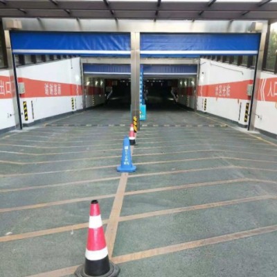 快速門廠家生產快速卷簾門車庫堆積門車間防塵潔凈快速卷簾門