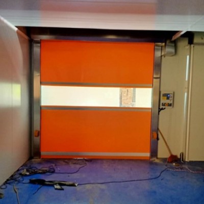 車間倉庫地下車庫快速卷簾門工業提升門自動堆積門卷閘門