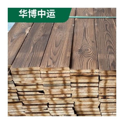 佛山樟子松碳化防腐木板材戶(hù)外陽(yáng)臺(tái)碳化 園林工程表面防腐木批發(fā)