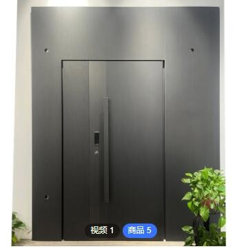豪華鑄鋁門別墅大門防盜門入戶門家用甲級子母門進(jìn)戶門對開安全門