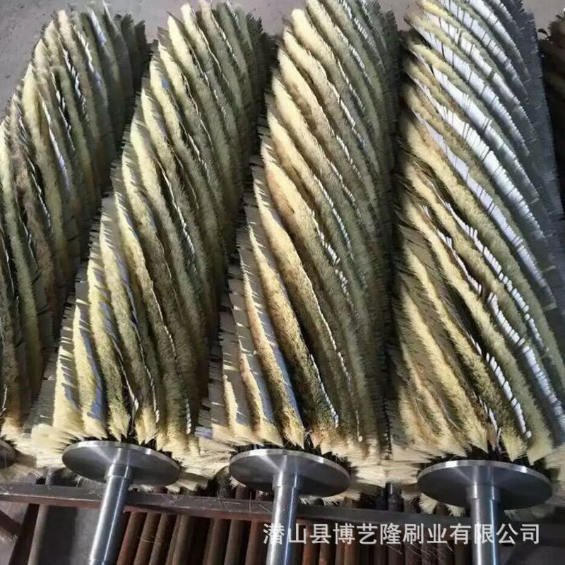 廠家直銷各種尼龍絲毛刷輥 拉絲毛刷輥 木地板鋼絲刷輥 質量保證示例圖8