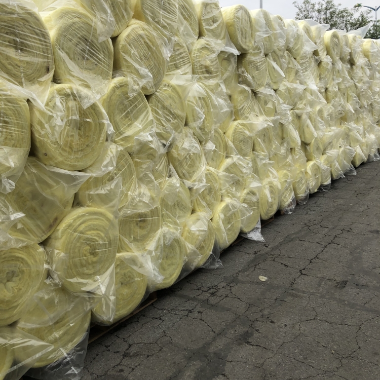 廠家 遼寧 沃福 鋼結構玻璃棉氈 90mm玻璃絲保溫棉 現貨批發