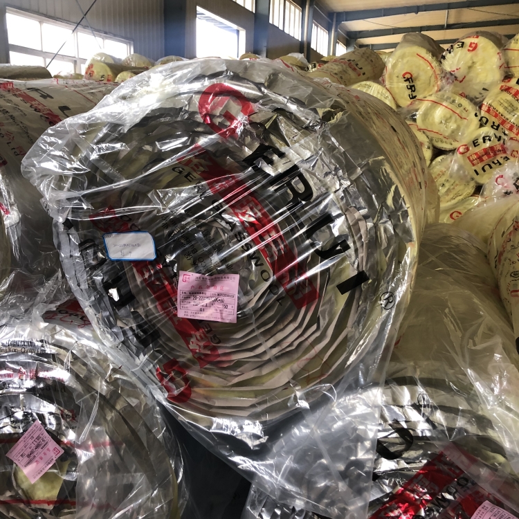 廠家 河南 沃福 離心玻璃棉氈 75mm玻璃絲保溫棉 一噸價格
