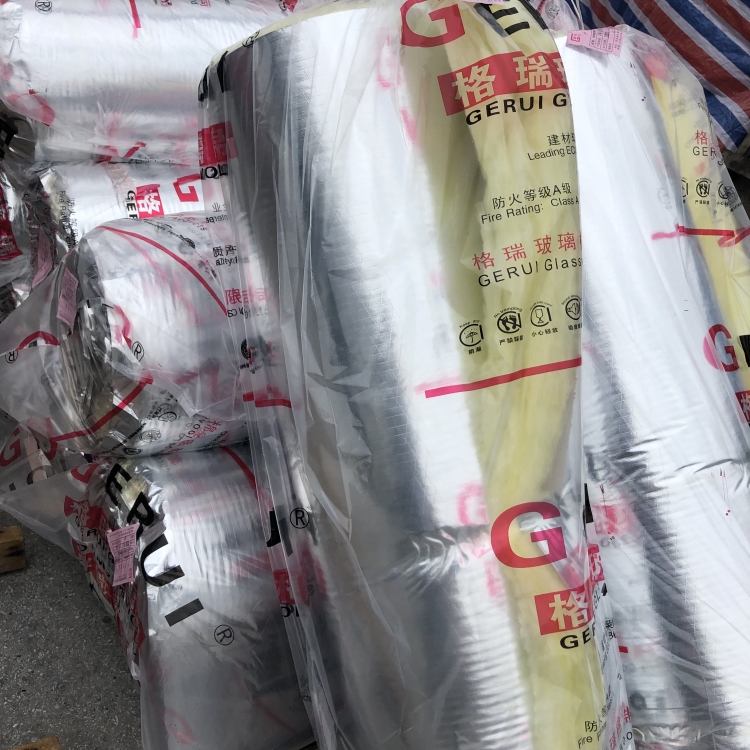 廠家 新疆 沃福 鋼結(jié)構(gòu)玻璃棉氈 90mm玻璃絲保溫棉 生產(chǎn)廠家