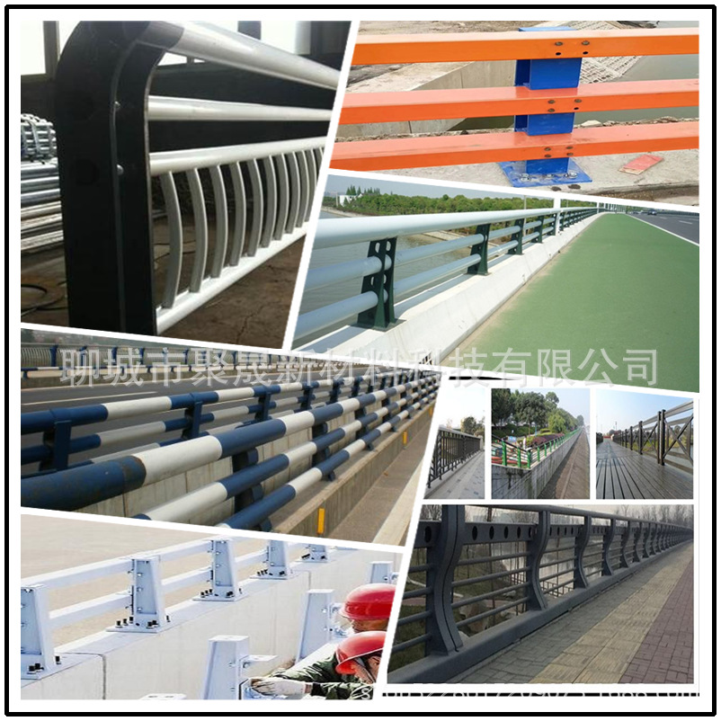 不銹鋼橋梁立柱廠家 異形鋼板立柱廠家 復(fù)合管欄桿廠家示例圖9