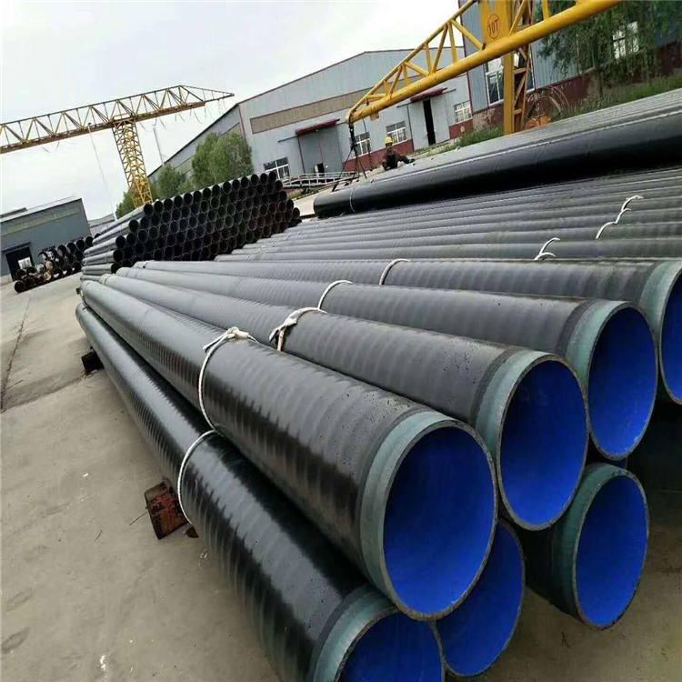來圖定制8710防腐鋼管特加強級3pe防腐管道市政排污水工程用防腐螺旋焊接鋼管
