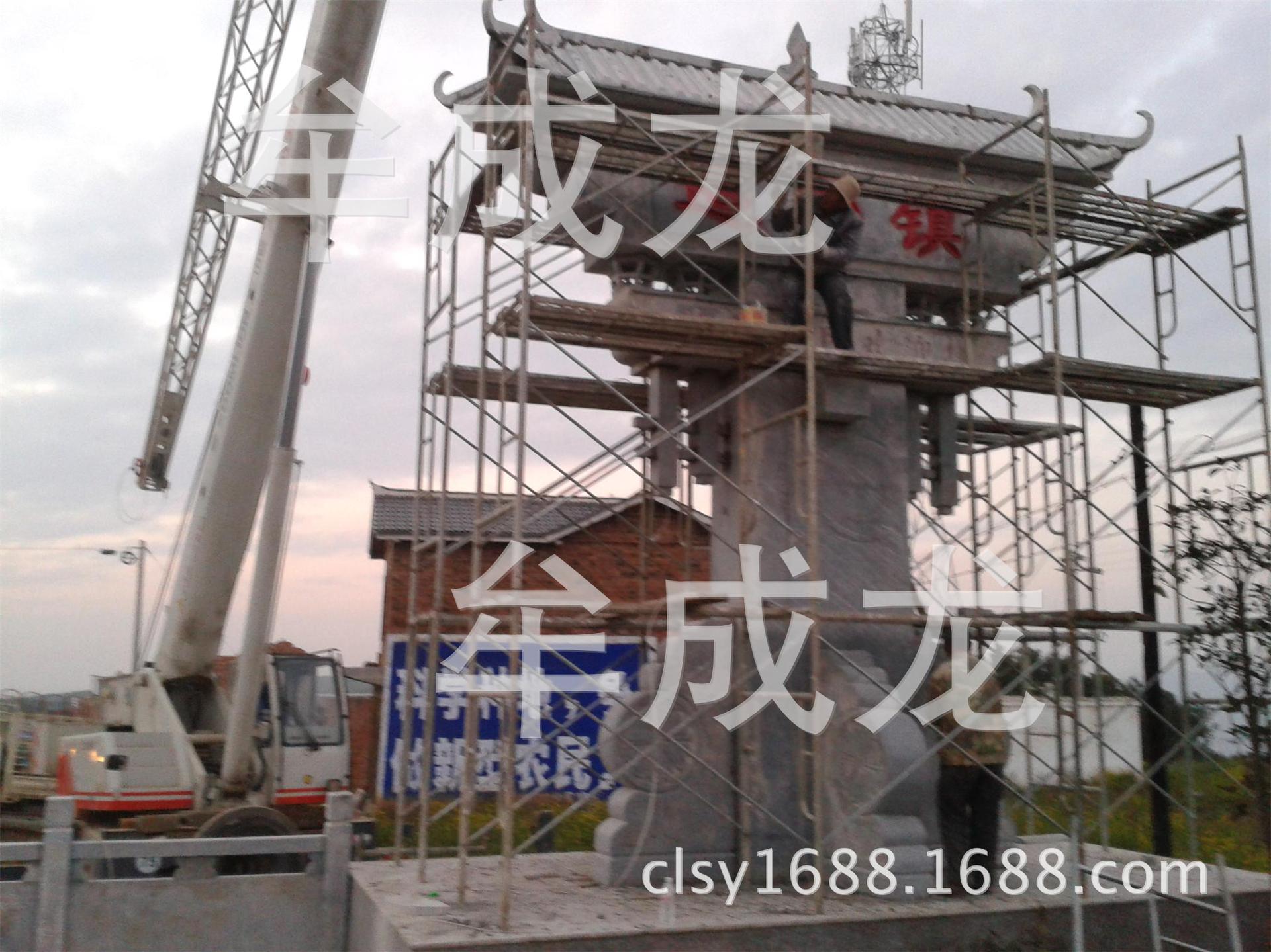 廠家供應優質青石仿古石雕 仿古抱鼓石示例圖36