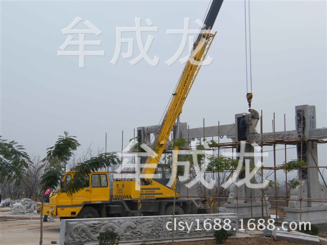 廠家供應優質青石仿古石雕 仿古抱鼓石示例圖34