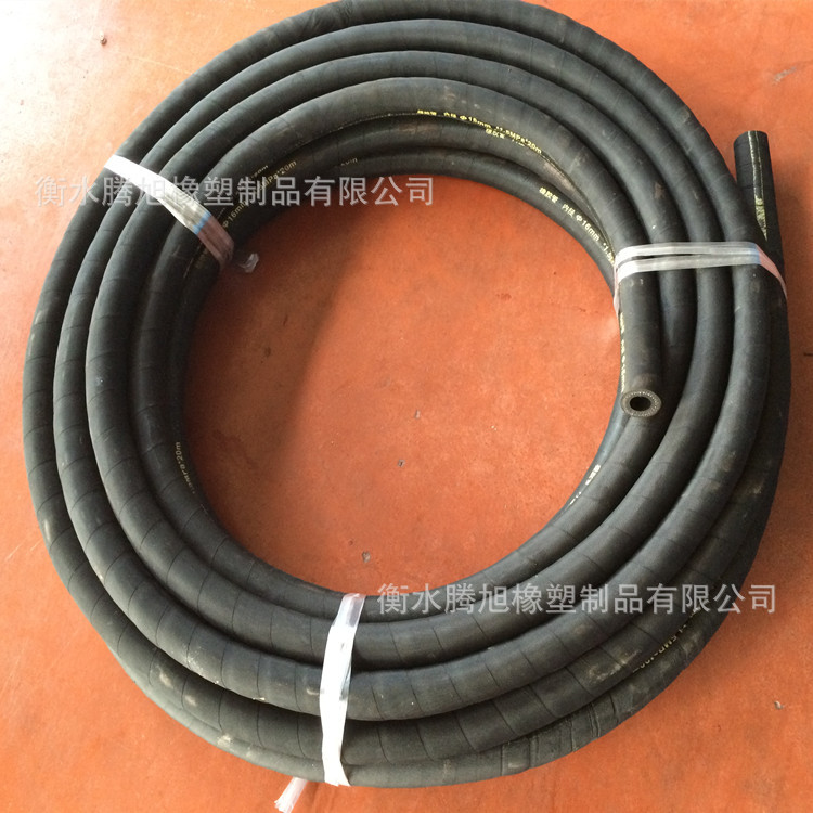 廠家熱銷 耐油橡膠管 夾布耐油橡膠管 螺旋鋼絲吸排油橡膠管示例圖6