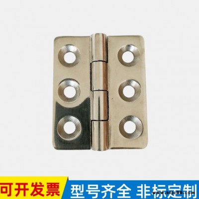 鑫鑄廠家直銷 304不銹鋼工業鉸鏈 80x65x5.5重型加厚鉸鏈合頁可定制
