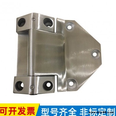 鑫鑄廠家 可定制不銹鋼工業(yè)重型鉸鏈 房車機(jī)箱大型設(shè)備 加厚承重合頁(yè)114x98x6