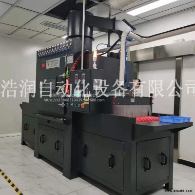 廣東自動噴砂機廠家 輸送式自動噴砂機 通過式自動噴砂機 浩潤HR-3810 廠家批發