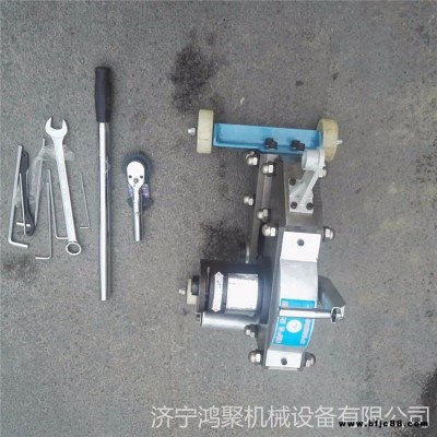 便攜式鋼絲繩芯輸送帶切割機 厚皮帶切割機  機械式輸送帶切割機
