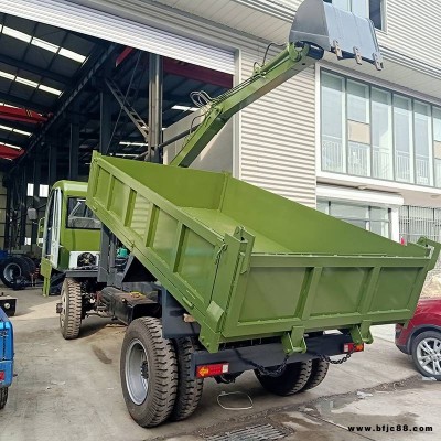 四驅運輸挖掘裝載機 農用輪式隨車挖 自制挖土方挖掘機