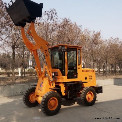 全新柴油自卸裝載機 1噸車廂廠房輪式小鏟車  四輪工程鏟運機