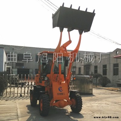 廠家直銷小型工程裝載機 ZL10輪式小鏟車 兩驅四輪推土機