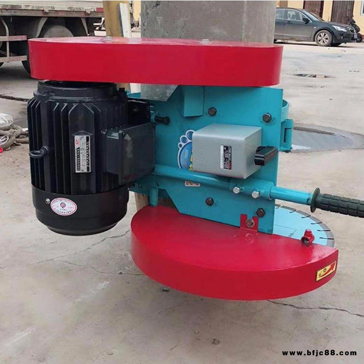 源宇出售管樁專用切割機 600型卡箍式電動切樁機 混凝土管樁切割機 手推切樁機