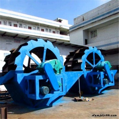 輪式洗砂機(jī)廠家 恒盛環(huán)保定制輪式洗砂機(jī) 工地應(yīng)用