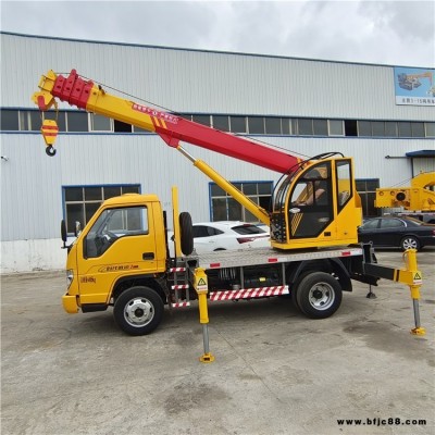新款久征藍牌汽車吊車 c證駕駛市區高空作業藍牌吊 jz5噸國六藍牌汽車起重機