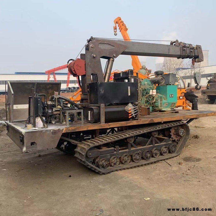 履帶式隨車(chē)吊 農(nóng)用小型履帶式起重機(jī)  園林移樹(shù)履帶隨車(chē)吊 山地履帶隨車(chē)吊