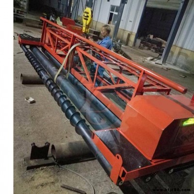減輕繁重工作滾筒式攤鋪排陣一體機(jī)三輥軸路面攤鋪機(jī)金尊混凝土振動(dòng)梁廠家