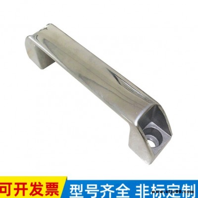 鑫鑄廠家 不銹鋼精鑄實心弓型拉手 不銹鋼方形拉手