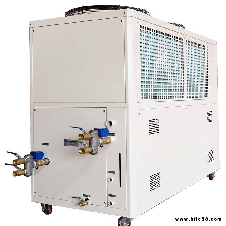 電動截止閥自動截至回水冷水機(jī) 宿州軋輥專用冷水機(jī)箱式冷水機(jī) 宿州5P自動啟停風(fēng)冷式冷水機(jī)