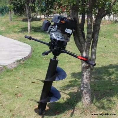 直銷加厚齒輪箱汽油挖坑機(jī) 公路兩側(cè)栽樹打眼機(jī) 8馬力雙人手持挖坑機(jī)
