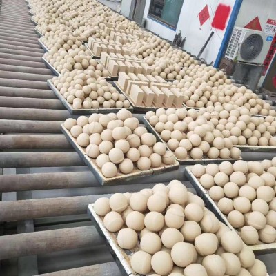 唐山中高鋁球中高鋁磚陶瓷研磨球磨機(jī)磨料中高鋁瓷球化工