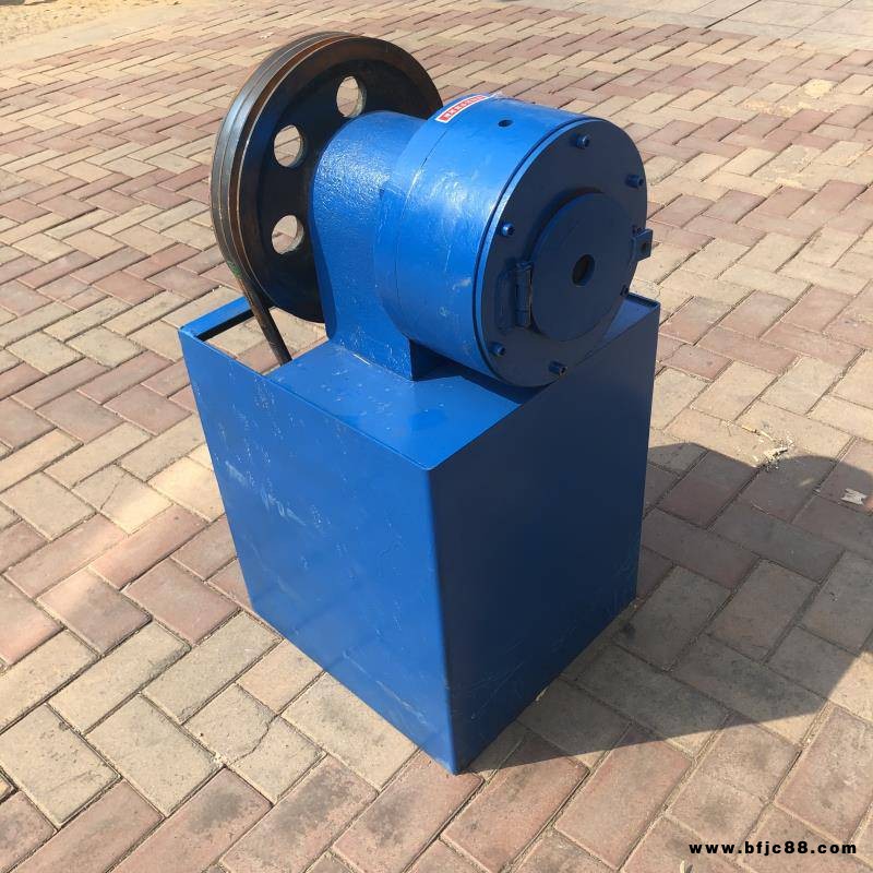 不銹鋼錐度縮管機工作視頻 大棚套管縮頭機 四板磨具電動縮頭機