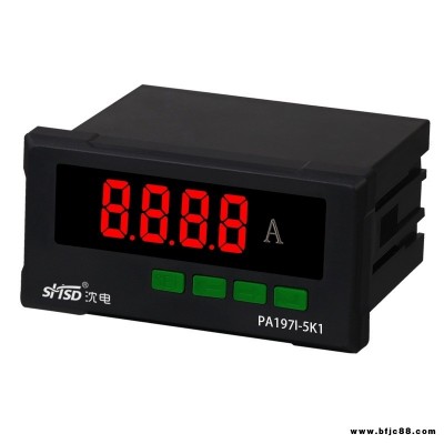 上海沈電單相電流表PA197I-5K1數字功率表485通訊